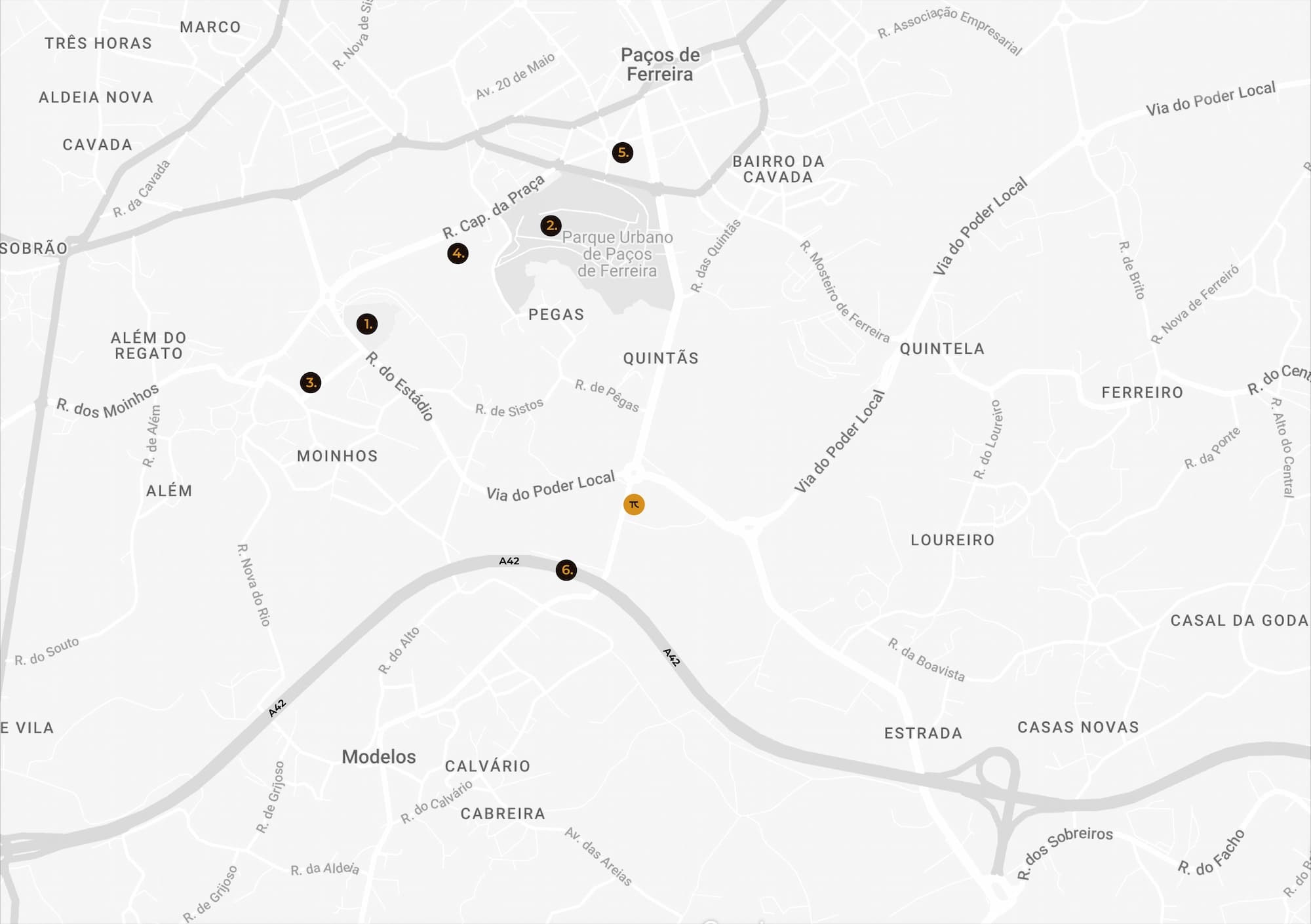 Mapa localização